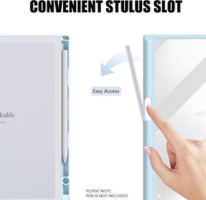 Pour 2020 sorti 10.3 "pour étui iPad léger Transparent TPU Folio Design livre intégré porte-stylo 2 papiers - Product Image 2