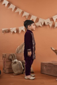 Titrit <strong>Boys</strong> <strong>kurta</strong> with Pyjamas - Product Image 3