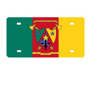 Plaque d'immatriculation de haute qualité avec drapeau de l'île <span class=keywords><strong>Maurice</strong></span>, emblème patriotique, 6 x 12 pouces, plaque d'immatriculation avant de voiture, accessoire de décoration de voiture - Product Image 6