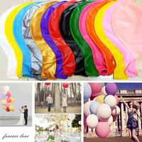 Gros Ballon de Baudruche Rond en Latex de 36 Pouces, 25 G Épais, Lot de 80, pour Mariage, Fête, Décoration de Saint-Valentin, Vente en Gros