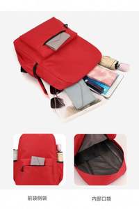 Sacs à dos scolaires en polyester anti-vol personnalisés avec logo OEM ODM pour les élèves du secondaire avec impression de dessins animés - Product Image 5