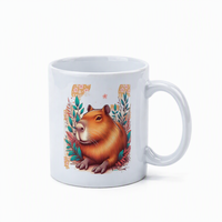36 pièces/boîte Tasse en céramique blanche de 11 oz pour sublimation - Personnalisable pour les cafés