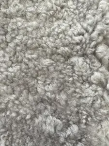 Alfombras de piel de oveja teñidas para muebles, venta al por mayor, 100%