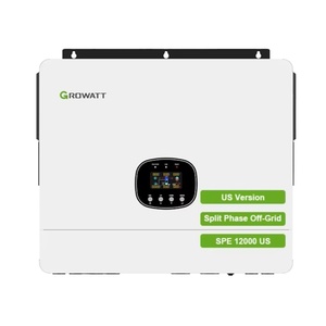 Growatt Version US Phase séparée 10KW 120/240v SPE10000US Double Mppt Onduleur solaire <span class=keywords><strong>hybride</strong></span> - Product Image 1