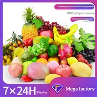 Simulatie fruitmodel zeer realistisch volledig handgemaakt PU nep appel fotografie rekwisiet tak accessoire decoratie scène