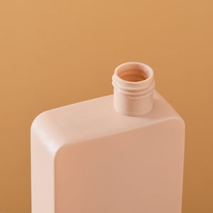 Nueva Llegada: Botella de Plástico PET PP con Bomba para Loción, 200ml 300ml, Pared Gruesa, Cuerpo Cuadrado Transparente/Ámbar para Champú y Sérum para el Cuidado de la Piel - Product Image 5