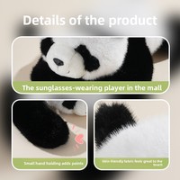 Peluche personnalisée en stock, 30 cm, 45 cm, 65 cm, jouet en peluche à longs bras, animal en peluche lesté, super doux, oreiller en peluche, ours, panda, coton PP lavé
