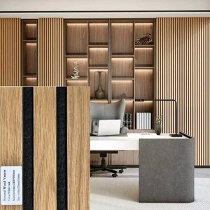 Paneles Acústicos <span class=keywords><strong>de</strong></span> Madera Ignífugos <span class=keywords><strong>de</strong></span> Diseño Moderno Akupanel, Diseño Gráfico para Oficina, Sala <span class=keywords><strong>de</strong></span> Estar, Insonorización, Ligeros y Duraderos - Product Image 4