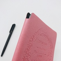 Agenda personnalisé en cuir A5 A6 2026 avec journal, carnet de voyage