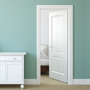 <span class=keywords><strong>Puerta</strong></span> Interior Moderna Rústica para Dormitorio, Diseño Innovador sin Marco, Madera Oculta en la Pared con Marco de Aluminio, Material MDF Impermeable - Product Image 6