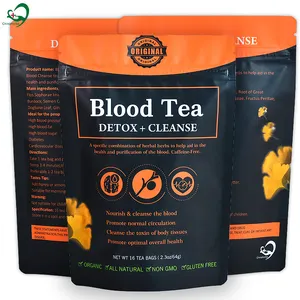 Chá de ervas mais vendido para pressão alta, chá de limpeza para equilíbrio de açúcar no sangue, elimina toxinas dos tecidos do corpo