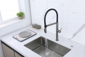 Sempowell thiết kế mới kéo ra thép không gỉ 3 cách bồn rửa nhà bếp Vòi bồn rửa Mixer với bộ lọc trong Gunmetal kết thúc - Product Image 2