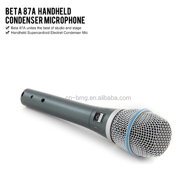 Top Quality Beta 87A Supercardioid Condenser Microphone & Studio Recording Beta87 Microphone for Music and Studio