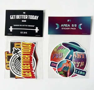 Paquete de Pegatinas Personalizadas Profesionales de Alta Calidad, Hojas de Pegatinas Kiss Cut con Tarjeta de Encabezado, Logotipo Comercial Impreso para Promoción - Product Image 4