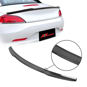 100% Dry UV Protegido Fibra De Carbono Trunk Lip Spoiler Asa Difusor Body kit para BMW Z4 E89 peças de carros Acessórios bodykit