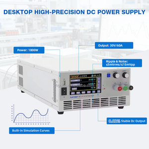 Fuente de Alimentación de Alta Potencia para Escritorio, 0-30V 0-60A, Programable, para Equipos de Prueba de I+D Electrónica Universitaria - Product Image 4