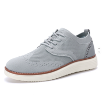 Chaussures décontractées à lacets pour hommes, grande taille, rehaussantes, qualité supérieure, pour le commerce transfrontalier