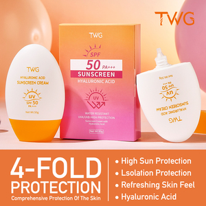 <span class=keywords><strong>Crema</strong></span> <span class=keywords><strong>Solare</strong></span> TWG OEM con Acido Ialuronico SPF50+ PA+++, <span class=keywords><strong>Protezione</strong></span> <span class=keywords><strong>Solare</strong></span> Rinfrescante e Impermeabile, <span class=keywords><strong>Crema</strong></span> <span class=keywords><strong>Solare</strong></span> Sbiancante - Product Image 4