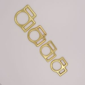 DWDP-369B 13mm 16mm 20mm 26mm massives Messing Pferd Halfter quadratische Schnalle mit <span class=keywords><strong>2</strong></span> Schlitzen - Product Image 4