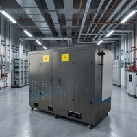 Générateur d'hypochlorite de sodium sur site avec PLC et boîte de vitesses, garantie 1 an, productivité 500 L/heure pour le traitement des eaux usées