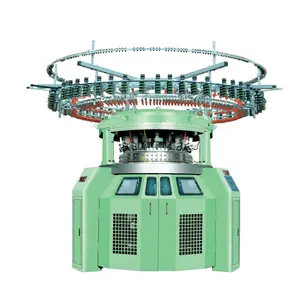 Auto Double Jersey 6 Colors 30"Inch 48F 15G-28G Striper Circular Knitting Machine