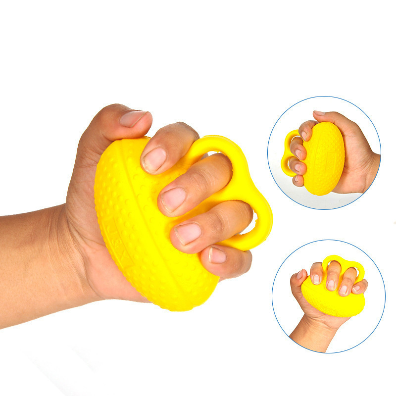Factory direct finger massager hot sale hand grip strengthener silicone hand grip ball