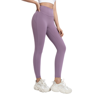 Leggings de yoga respirants extensibles dans les quatre sens pour femmes Design mince sexy pour les sports de course à pied Fitness - Product Image 6