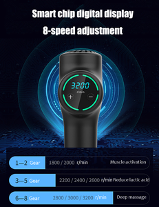 Pistolet de massage professionnel personnalisé pas cher garder G1 sans fil 2023 masseur nouveau modèle pistolet écran tactile pistolets de massage post-entraînement - Product Image 4