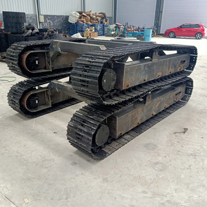 حاملة مطاطية صغيرة مجنزرة هيكل مسار عجلات من الصلب للتتبع ، آلات حصاد زراعية مستعملة ، منصات حفر قلابة - Product Image 4