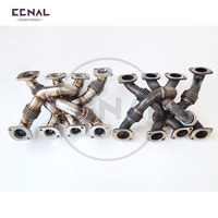 Colector de Escape de Acero Inoxidable de Alto Rendimiento Ecnal Valvetronic para BMW M850i G14 G15, Diseño de Doble Canal Cuatro en Uno