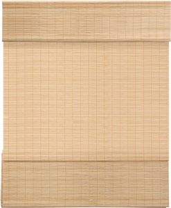 Nuansa Romawi bambu nirkabel, perawatan jendela privasi, tirai bambu gulung ke atas untuk jendela - Product Image 1