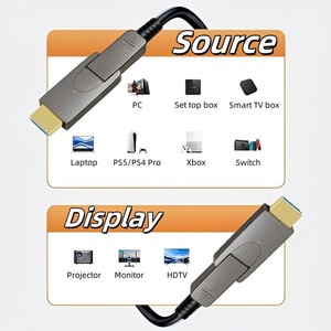 Offre Spéciale 8K fibre <span class=keywords><strong>optique</strong></span> <span class=keywords><strong>HDMI</strong></span> 2.1 câble <span class=keywords><strong>adaptateur</strong></span> détachable haute vitesse prend en charge EARC 48Gbps 8K60Hz 4K120Hz 2m longueur vidéo - Product Image 3