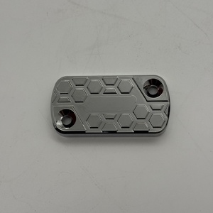 Couvre-pompe supérieur en alliage d'aluminium chromé CNC pour moto Ultra Bee, accessoire de rénovation/amélioration, installation facile, haute qualité - Product Image 1