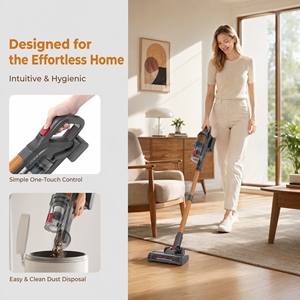 P2401 Cordless Stick Vacuum <b>Cleaner</b> 18000Pa 2-in-1 Handheld for Home Floor Pet Hair - Product Image 2