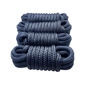 Duplo trançado nylon ancoragem amarração corda 8mm 10mm 16mm marinho pesca barco iate para barco e carro marinho suprimentos - Product Image 5