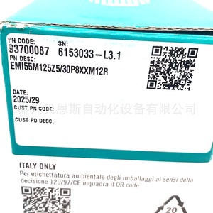 Eltra Incremental Encoder EMI55M125Z530P8XXM12R 55mm Italy Made - Product Image 4