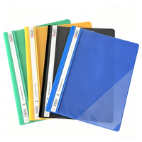 Dossier de classement A4 en plastique transparent multi-couleurs pour gestion de documents et contrats de bureau - Vente en gros usine