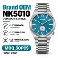 Montre de luxe pour homme, bracelet en acier inoxydable, largeur 24 mm, analogique, montre mécanique automatique, Orologio Di Lusso
