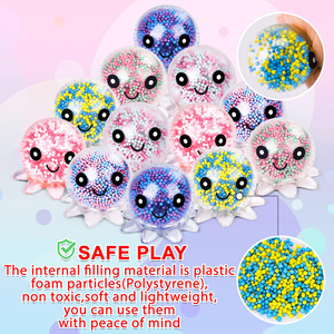 TPR Hands Grip Stress <b>Balls</b> Adults Cute Octopus Stress Relief Stress <b>Ball</b> Bulk Squishies <b>Squeeze</b> <b>Ball</b> for Birthday Party Favors - Product Image 5