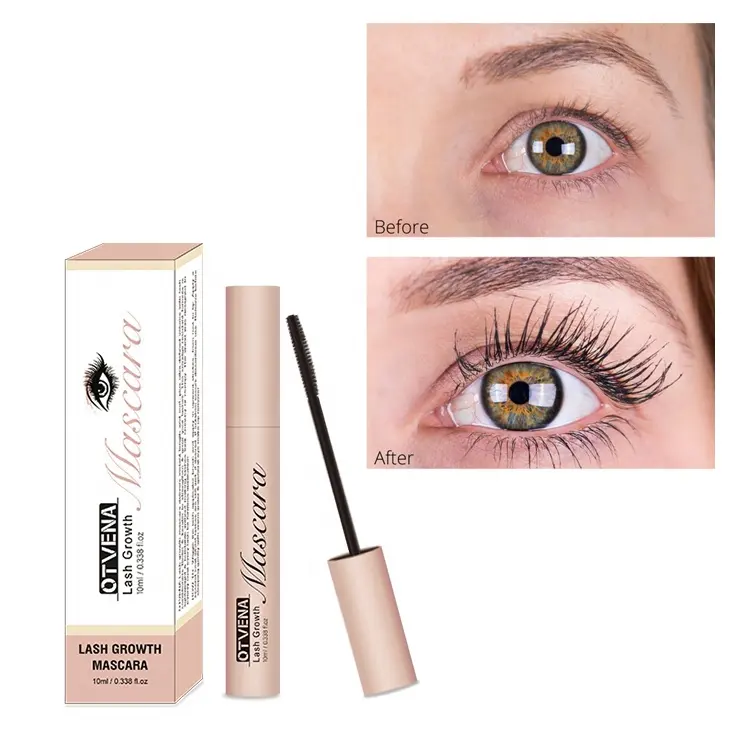 Private Label Waterproof Mascara Quick Drying Long Lasting 4D Fiber Eyelash Mascara