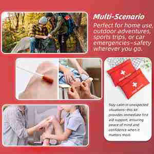 Botiquín de Primeros Auxilios Portátil Baiyuheng, Botiquín de Primeros Auxilios para Motocross, para Desastres, Sello de Primeros Auxilios - Product Image 5