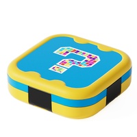 Boîte à lunch JIAYI carrée de 800 ml, résistante au micro-ondes, en PP de qualité alimentaire, 3+ compartiments, anti-fuite, sans BPA, écologique, légère