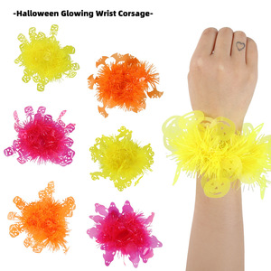 Pulsera Fluorescente que Brilla en la Oscuridad para Halloween, con Diseño de Fantasma, Calabaza y Calavera, para Decoración de Fiestas - Product Image 1