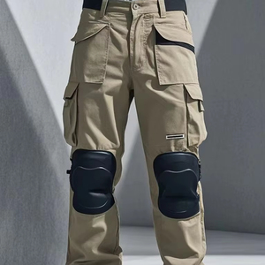 Nouveaux modèles de pantalons de <span class=keywords><strong>travail</strong></span> antistatiques robustes et personnalisés avec genouillères - Product Image 2