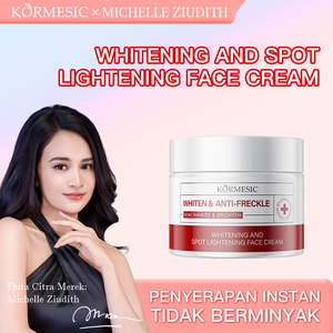 KORMESIC Crema Facial Blanqueadora y Aclaradora de Manchas con Certificación Bpom, 50 ml, Niacinamida, Humectante Iluminador para Todo Tipo de Piel, Uso Diario - Product Image 2