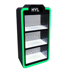 Empujadores de cigarrillos Samto Smoke Shop, pantalla de encimera de aceite esencial, soporte de exhibición de perfume acrílico iluminado con LED de 3 niveles - Product Image 2