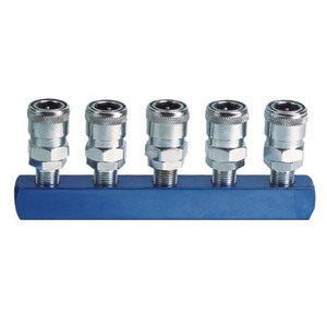 Dingyi Quick Coupler 14mm Iron Pneumatic Tool Accessories Straight Line 2 Way - Product Image 4