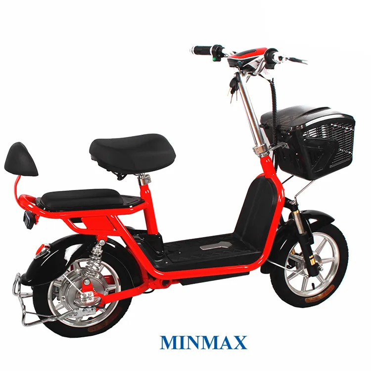 2020 hot selling 14 inch AL Alloy frame 250 W high power motor 48V 10/12Ah Lithium battery for adults scooter electric bicycle