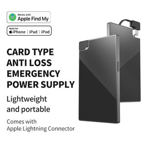 Portefeuille de secours ultra fin avec fonction de localisation Air Tag compatible avec Apple Find My Device, anti-perte, traceur mondial pour <span class=keywords><strong>iPhone</strong></span> - Product Image 6