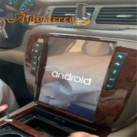 Reproductor Multimedia Android 13 para Chevrolet Tahoe/Silverado/GMC Yukon 2007-2012, Radio para Auto con Navegación GPS Vertical, Pantalla IPS